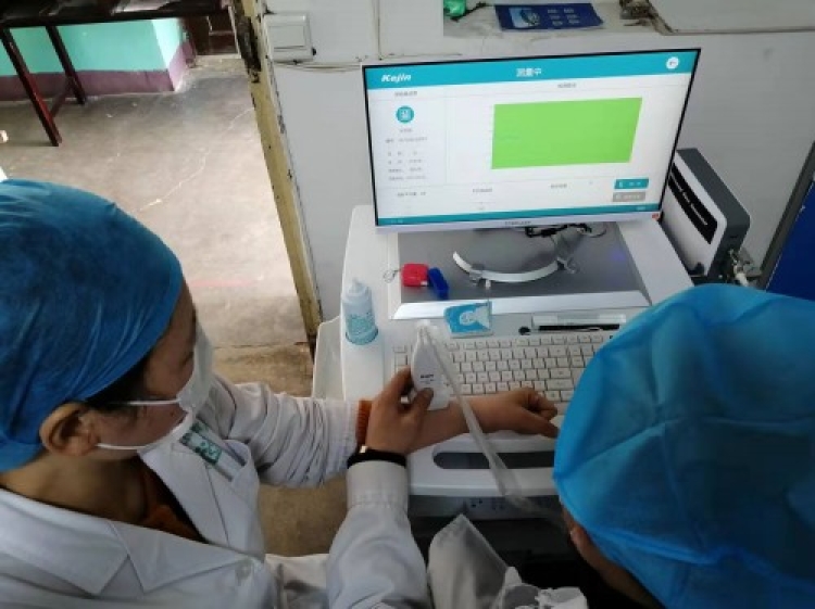 寶雞衛生服務站選擇科進超聲骨密度儀